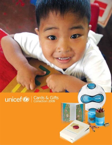 unicef gift catalogue.